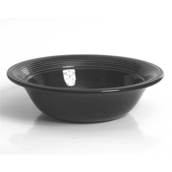 Tuxton China 9.5 In. X 2.63 In. Pasta-Salad Bowl - Black - 1 Dozen BBB-4805